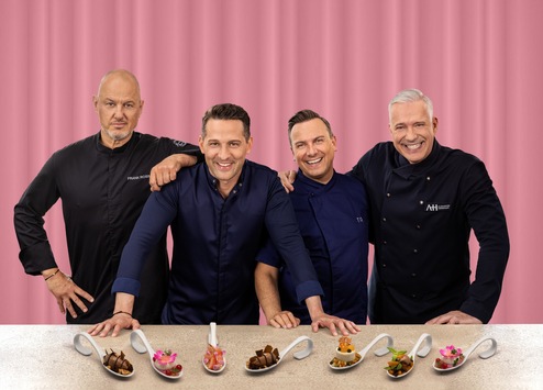 Das Sahnehäubchen auf dem Löffel: Die neue Koch-Show „The sweet Taste“ startet am Mittwoch, 22. Februar, in SAT.1