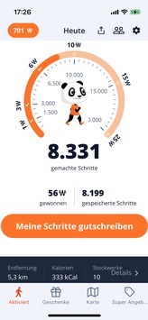 Geld verdienen mit Gehen / Französische Erfolgs-App „WeWard“ startet in Deutschland
