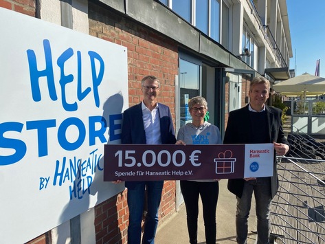15.000 Euro für Ukraine-Hilfe an Hanseatic Help