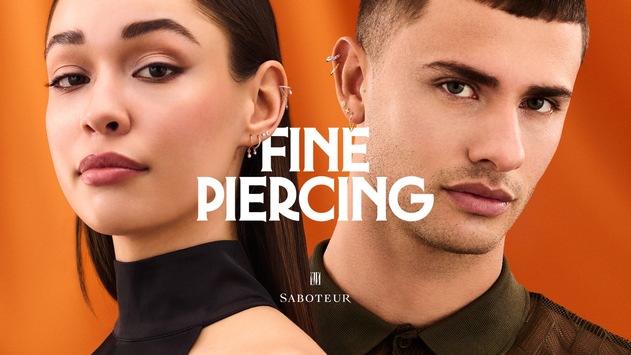 SABOTEUR lanciert neue Produkt-Kategorie „Fine Piercing“