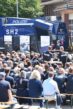 POL-SH-AFB: Jubiläumsfeier, 75-jähriges Bestehen der Bereitschaftspolizei Schleswig-Holstein