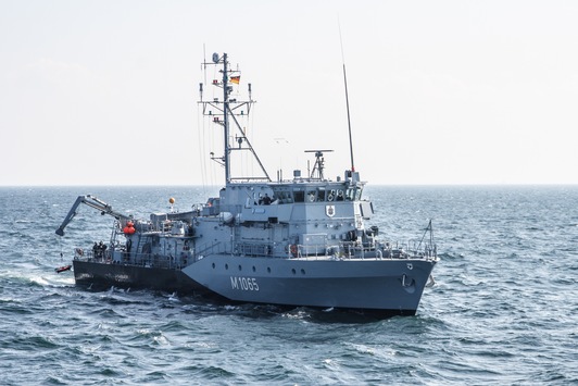 Neue Unterstützung für die NATO: Das Minenjagdboot 