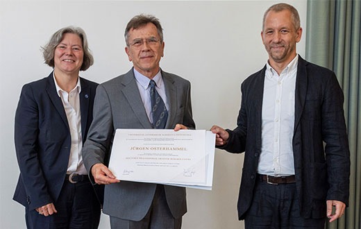 Ehrendoktor für Historiker Prof. Dr. Jürgen Osterhammel