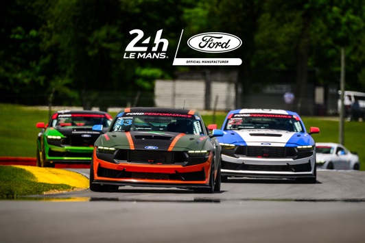 Ford setzt mit dem Mustang GT3 bei den 24 Stunden von Le Mans die lange Motorsport-Tradition der Marke fort