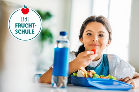 Lidl-Fruchtschule startet wieder / Kostenlose Online-Materialien zur Ernährungsbildung von Grundschülern für Lehrer und Eltern