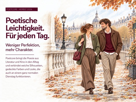 Poetcore: Der von Romanen inspirierte Modetrend erobert den Herbst 2026
