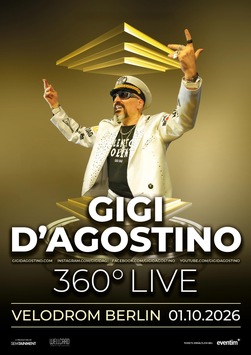 Gigi D'Agostino kommt nach Deutschland