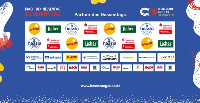 Hessentag 2023: Das sind die offiziellen Sponsoren des Hessentags in Pfungstadt