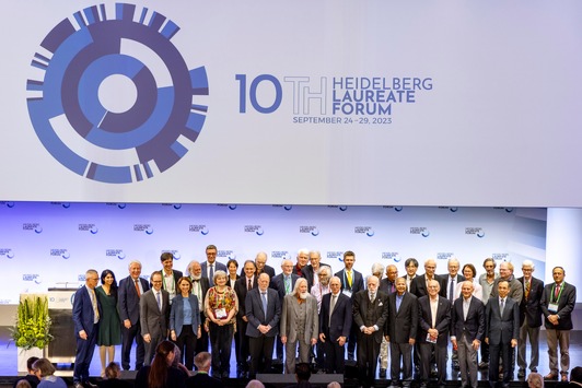 10. Heidelberg Laureate Forum eröffnet / Internationales Treffen für Mathematik und Informatik feiert 10-jähriges Jubiläum