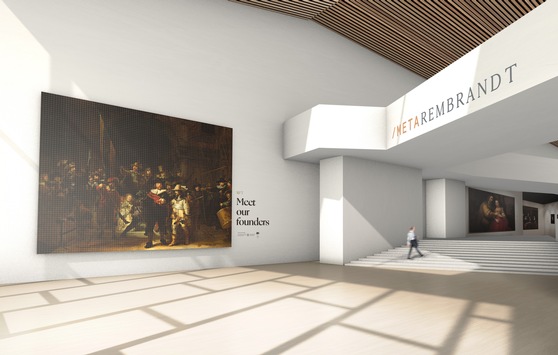 Rembrandts Meisterwerk Die Nachtwache in 8.000 digitalen Ausschnitten (NFTs) erhältlich/ Gründung des digitalen Museums MetaRembrandt mit allen Werken des holländischen Meisters in einer Sammlung