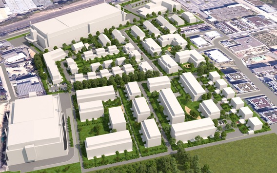 Kleespies startet Großprojekt: Aus Industrierevier wird das "Landwehr Quartier" in Hattersheim