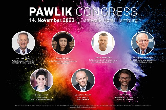 Joachim Pawlik empfängt Wolfgang Ischinger, Herbert Diess und Lothar Matthäus auf dem 22. PAWLIK Congress