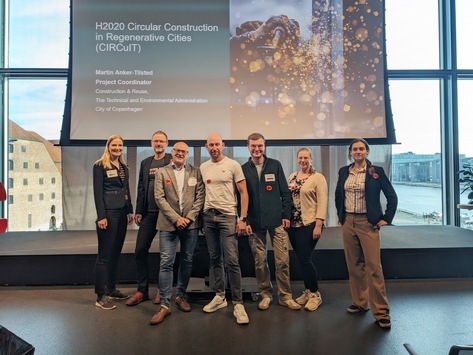 Internationaler Ergebnisaustausch zur Kreislaufwirtschaft im Bausektor – CIRCuIT-Partner treffen sich in Kopenhagen