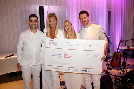 <div>1. Franzi & Felix Invitational 2024 im Golf Club St. Leon-Rot: Franziska van Almsick und Felix Neureuther sammeln bei ihrem gemeinsamen Charity Golfturnier 101.000 Euro für Kinder</div>