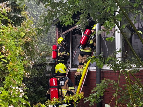 FW-PI: Feuer in leerstehenden Gewerbegebäude