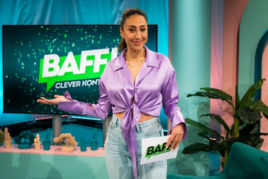 Clever gekontert! Melissa Khalaj bietet ab Montag in ihrer neuen sixx-Show „BAFF“ blöden Sprüchen Paroli