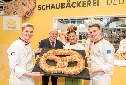 Feierlich eröffnet: Die Deutschen Innungsbäcker zeigen ihr Können auf der Grünen Woche