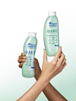 Anti-Schuppen-Shampoo neu gedacht – Head & Shoulders BARE / Effektiver Schuppenschutz mit einem Minimum an Inhaltsstoffen