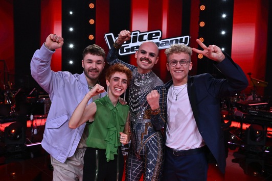 Anny, Tammo, Basti oder Julian: Wer gewinnt das „The Voice“-Finale und veröffentlicht eine Single mit Calum Scott?