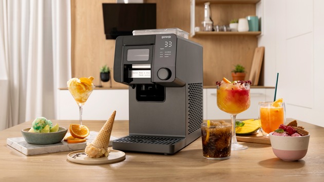 Eis-Desserts ohne Wartezeit: Gorenje definiert Eiszubereitung neu