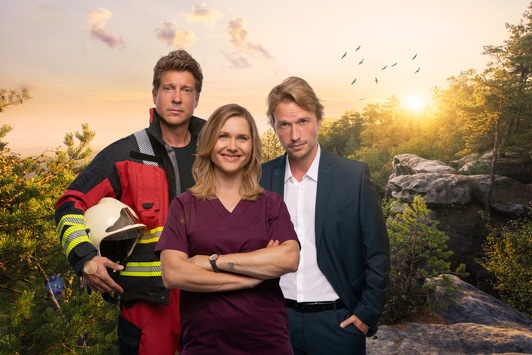 Feuer, Liebe & zwei Männer. SAT.1 zeigt die neue Feuerwehrserie 