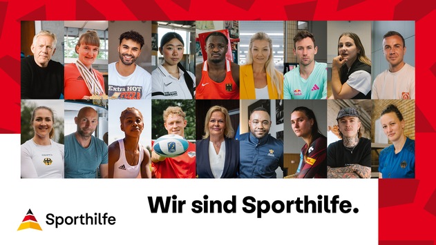 Von Niklas Kaul und Kristina Vogel über Mario Götze bis Nancy Faeser: „Wir sind Sporthilfe.“