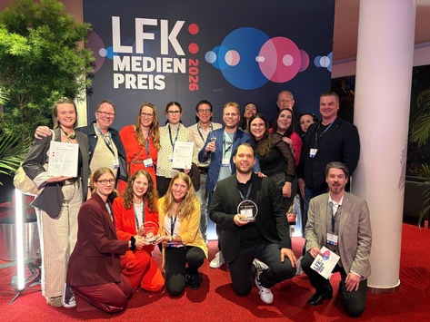 Audiotainment Südwest doppelt ausgezeichnet Landesmedienpreis Baden Württemberg für RADIO REGENBOGEN und ROCK FM