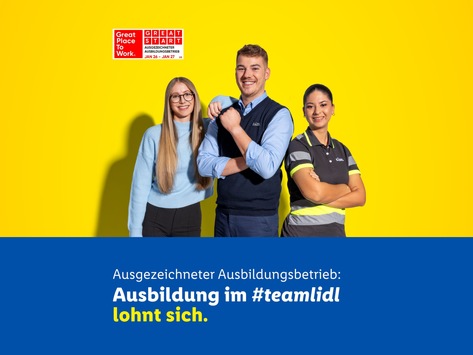 Einer der besten Ausbildungsbetriebe in Deutschland: Lidl erhält erneut die 