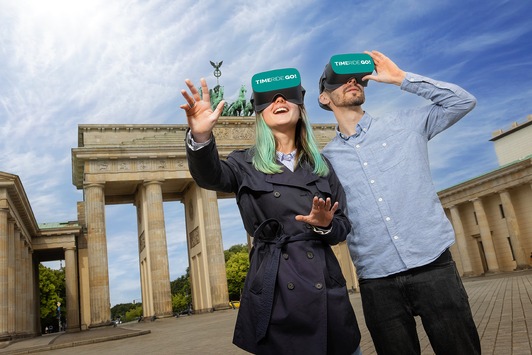 TimeRide GO! kommt ab 1. Oktober in die Hauptstadt: Mit Virtual-Reality-Stadtführungen Berlin neu erleben