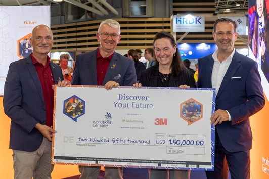 <div>'Discover Your Future' - WorldSkills Germany und 3M starten bundesweite Bildungsinitiative</div>