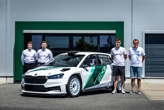 Meilenstein für Škoda Motorsport: Auslieferung des 200. Fabia RS Rally2