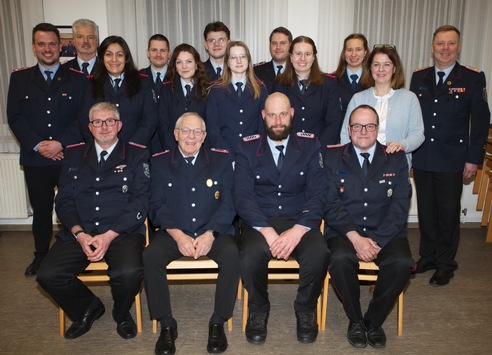 FFW Bergen: Jahreshauptversammlung der Ortsfeuerwehr Diesten