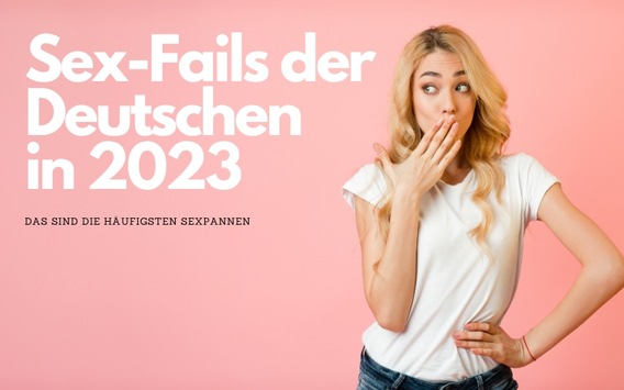 Was waren die häufigsten Sexpannen 2023 in deutschen Schlafzimmern? Wir haben die Deutschen in einer Umfrage zu Ihren Sex-Fails befragt