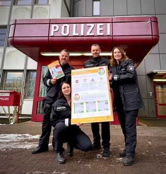 POL-HL: HL-Stadtgebiet 1800 kostenlose Mal- und Arbeitshefte „Kinder sicher im Straßenverkehr“ für Lübecker Grundschulen