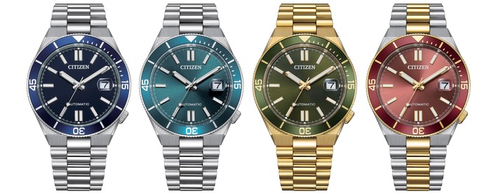 Citizen Tsuyosa Shore / Urbane Stahluhr im Diver-Style