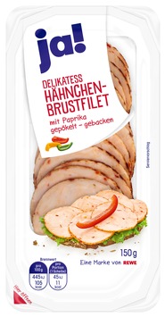 Firma OVO Vertriebs-GmbH ruft Delikatess Hähnchenbrustfilet mit Paprika gepökelt, gebacken zurück