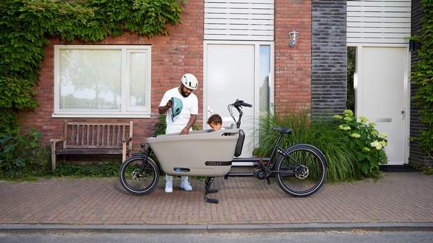 Marken-Relaunch & Modellstart: Dolly Joy rollt los - das neue Cargobike für Familien mit Rückenwind