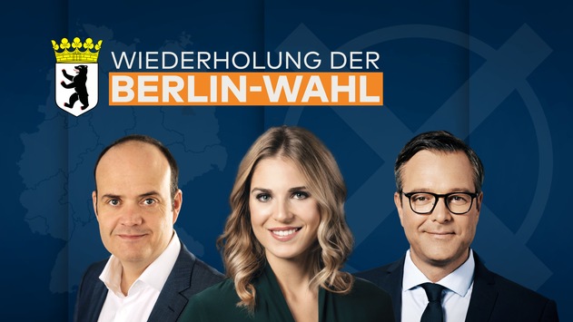 WELT-Live: Wiederholung der Wahl zum Abgeordnetenhaus von Berlin 2023 / Am Sonntag ab 17 Uhr mit Robin Alexander, Fanny Fee Werther und Carsten Hädler