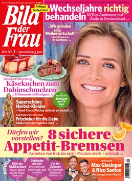 Im Einsatz für Frauengesundheit: BILD der FRAU veröffentlicht erste unabhängige Ärzteliste für die Wechseljahre