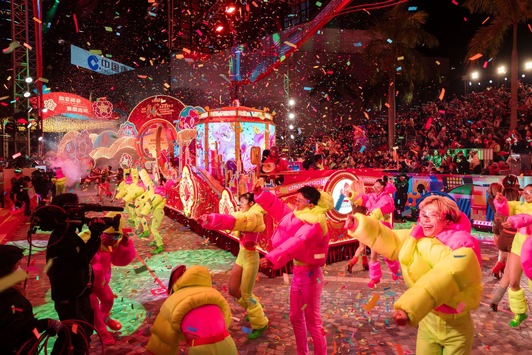 Best Fortune. World Party. / Hongkong feiert das Jahr des Pferdes / Stadtweite Feierlichkeiten zum chinesischen Neujahr 2026