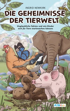 Kinder stärken, Mitgefühl fördern: PETAKids veröffentlicht neues Kindersachbuch 