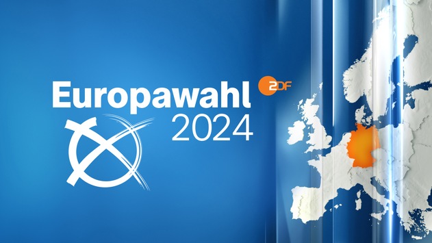 Europawahl 2024 zweimal live aus dem ZDF-Wahlstudio / „ZDF spezial“ am Tag nach der Europawahl