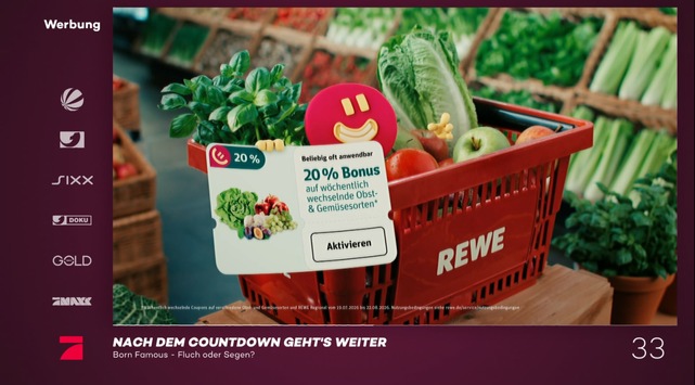 Volle Reichweite trifft auf maximale Aufmerksamkeit: Seven.One Media startet senderübergreifendes Werbeformat ALL21 Roadblocking