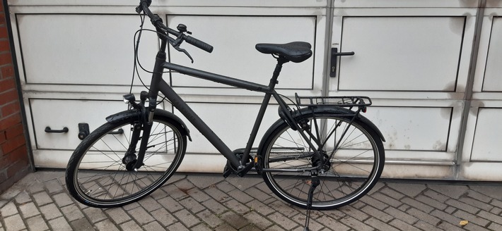 POL-MS: Herrenfahrrad gefunden – Eigentümer gesucht