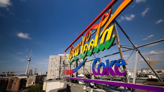 Coca-Cola ist Hauptpartner der EuroPride und Unterstützer der CSD Aktivitäten in Deutschland