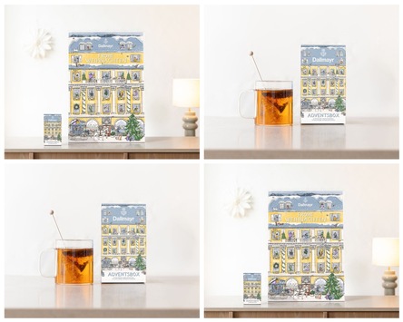 Limitierte Weihnachtsedition: Dallmayr Tee-Adventsbox Limitierte Weihnachtsedition: Dallmayr Tee-Adventsbox