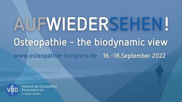 Großer internationaler Osteopathie-Kongress in Bad Nauheim/ VOD: 450 Osteopathen vom 16.-18. September im Hotel "Dolce by Wyndham"