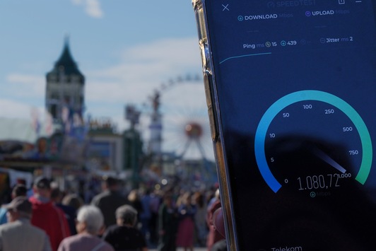 Oktoberfest: Datenverkehr im Telekomnetz auf Rekordniveau