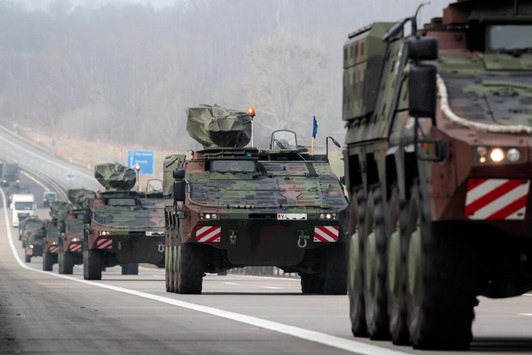 Bundeswehrkonvois auf Straßen in Baden-Württemberg, Saarland und Rheinland-Pfalz erwartet
