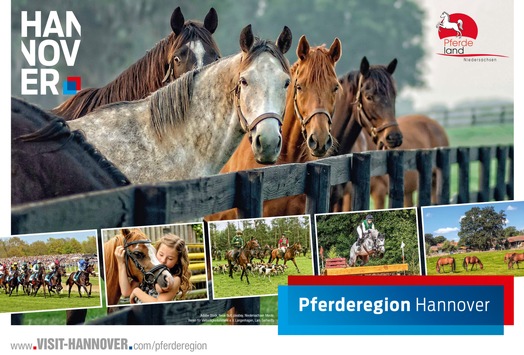 Pferderegion Hannover entdecken - Werbeoffensive startet zur Messe Pferd & Jagd